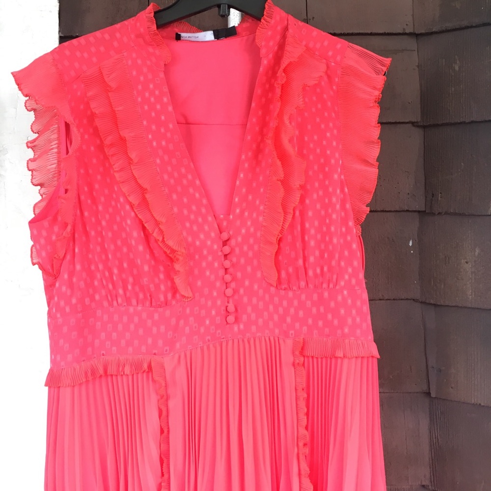 NWT Karen Millen Retro Midi Dress - Picture 2 of 5